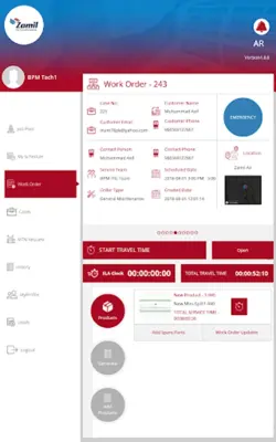 ZAC Technician android App screenshot 0